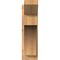 Ekena Millwork Westlake Slat Smooth Outlooker, Western Red Cedar, 7 1/2"W x 26"D x 26"H OUT08X26X26WTL06SWR - alternate 4